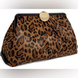 Aimee Kestenberg Full Circle XL Frame Clutch - Wildcat Haircalf